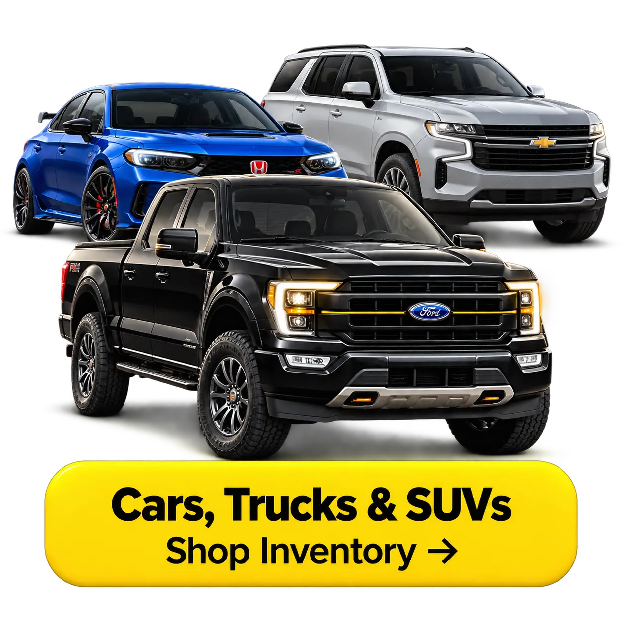 Shop Cars, Trucks and SUVs